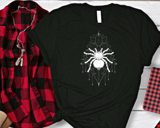 Celestial Spider Occult Ladies T-Shirt