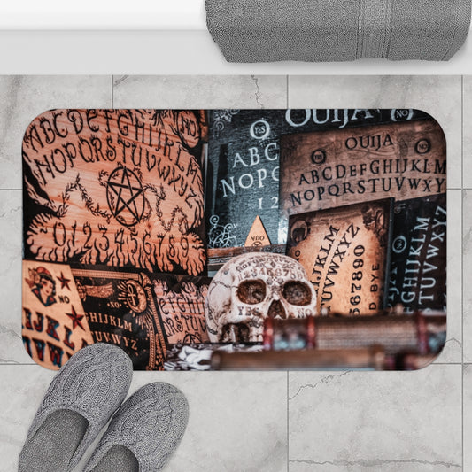 Ouija Board Occult Bathroom Kitchen Rug