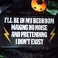 Funny Introvert HP Bedroom Sign