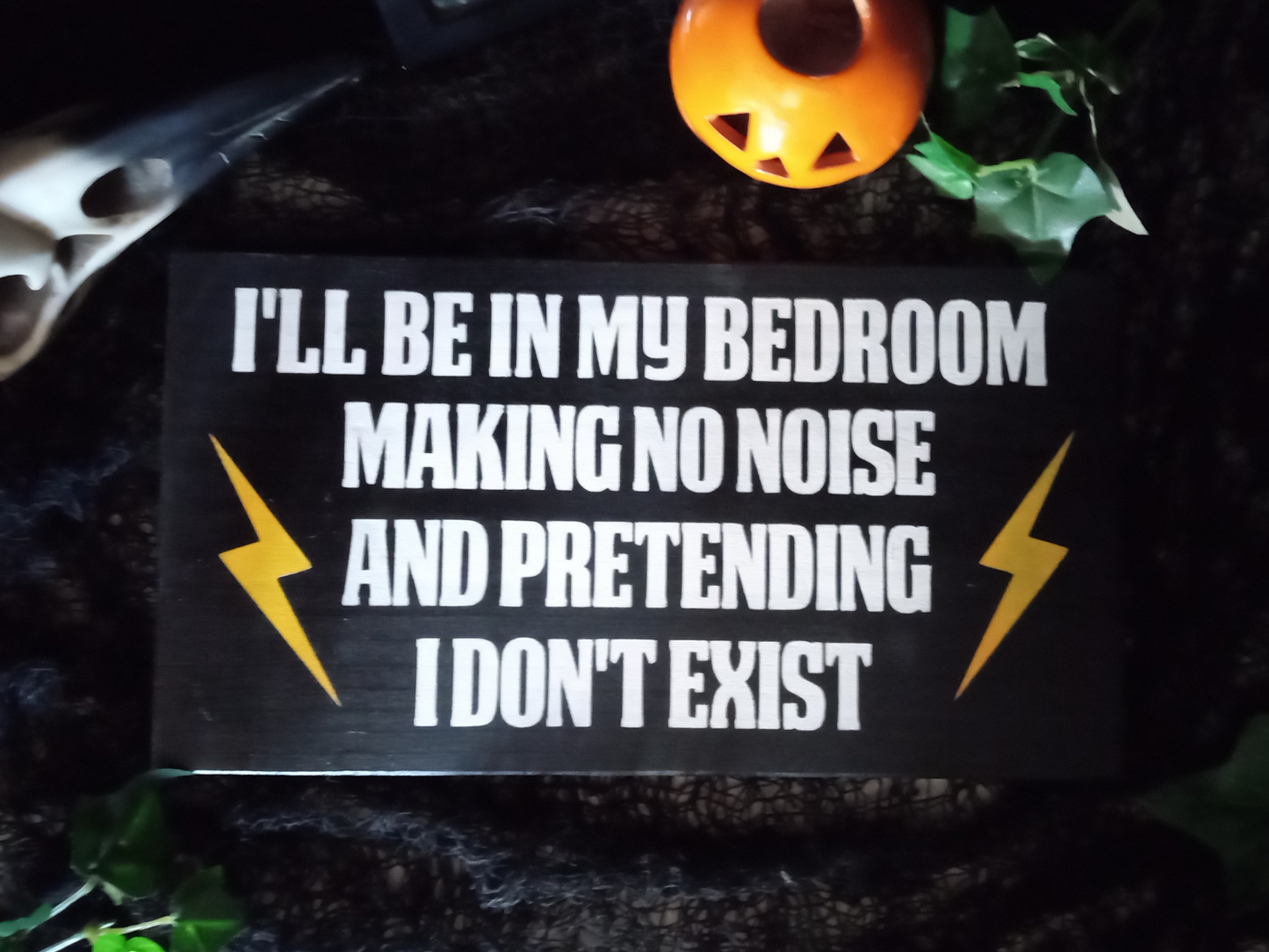 Funny Introvert HP Bedroom Sign