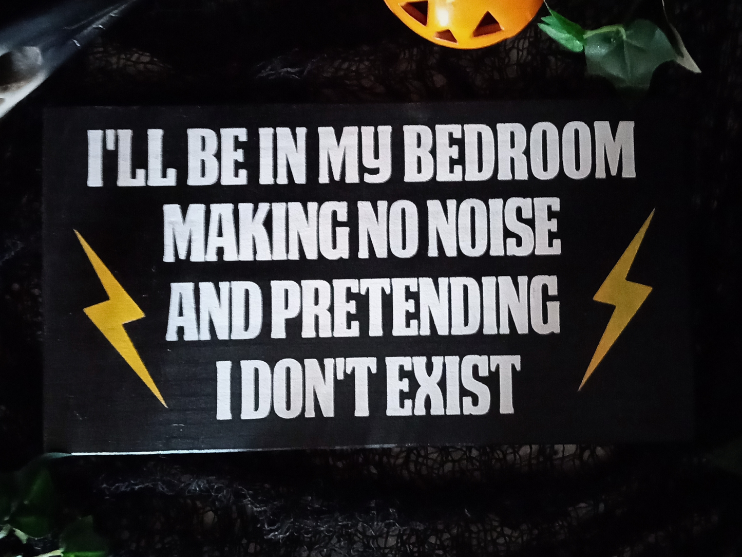 Funny Introvert HP Bedroom Sign