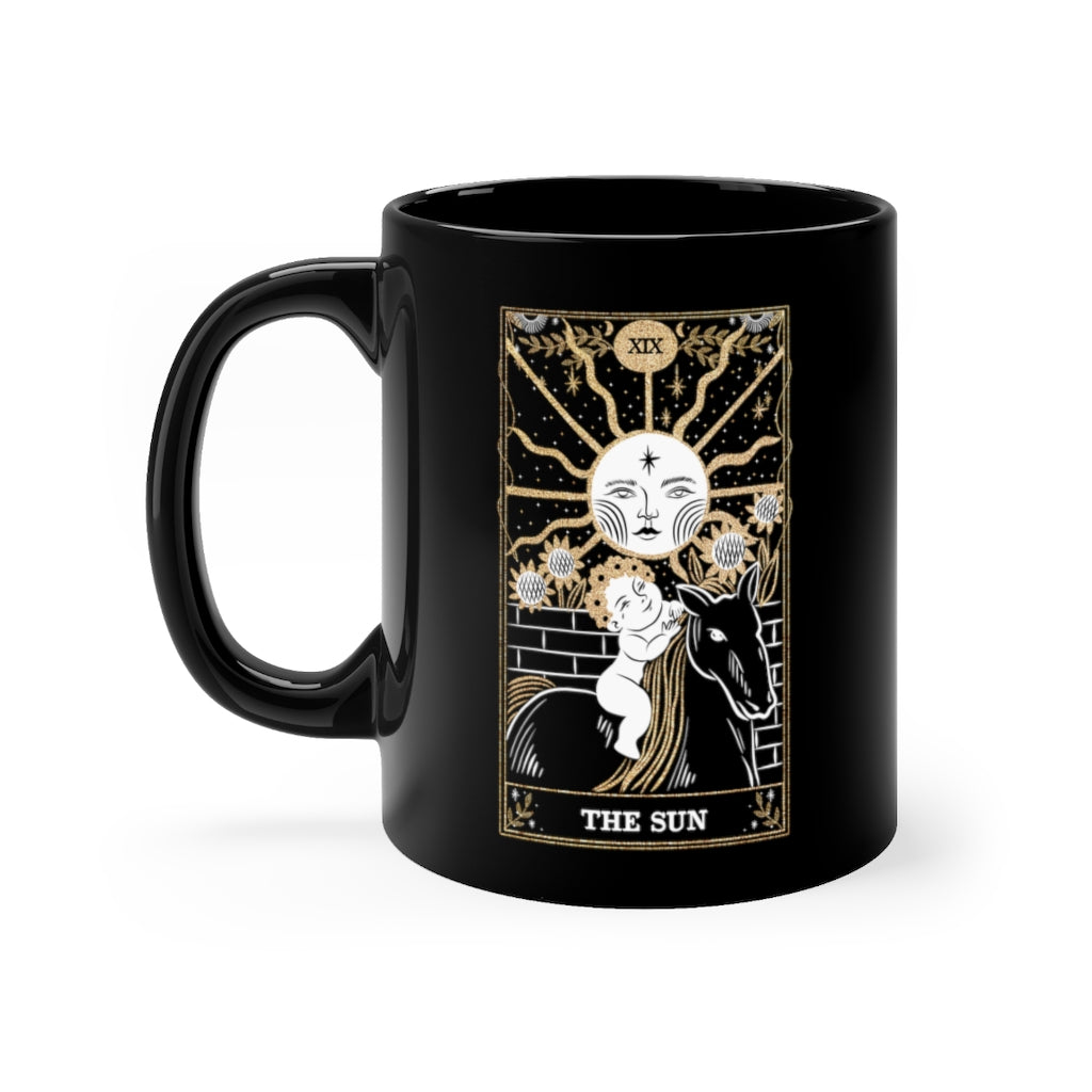 The Sun Tarot Card Coffee Cup