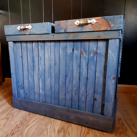 Boho Style Double Trash Can