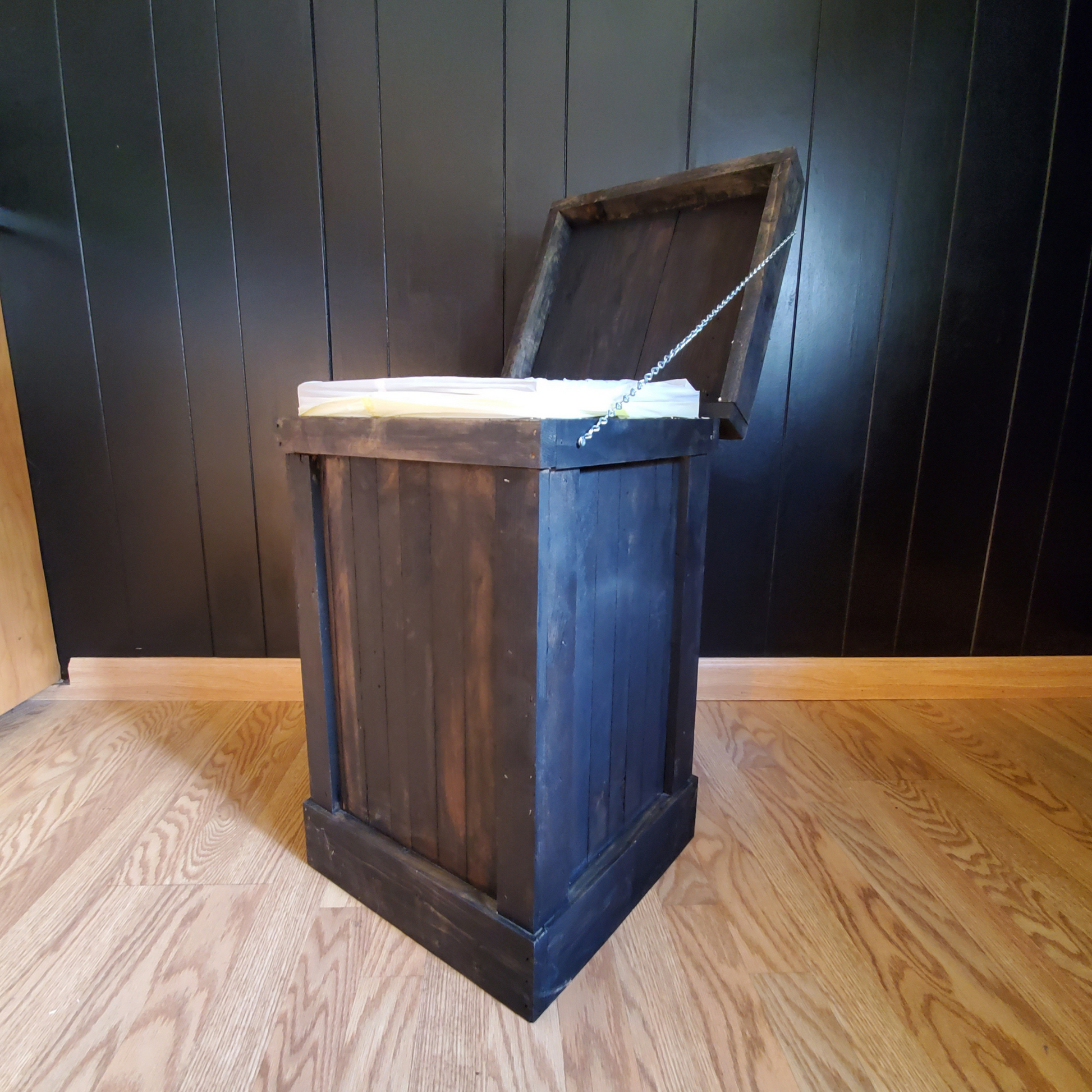 Wood Kitchen Trash Can – The Bitchy Cauldron