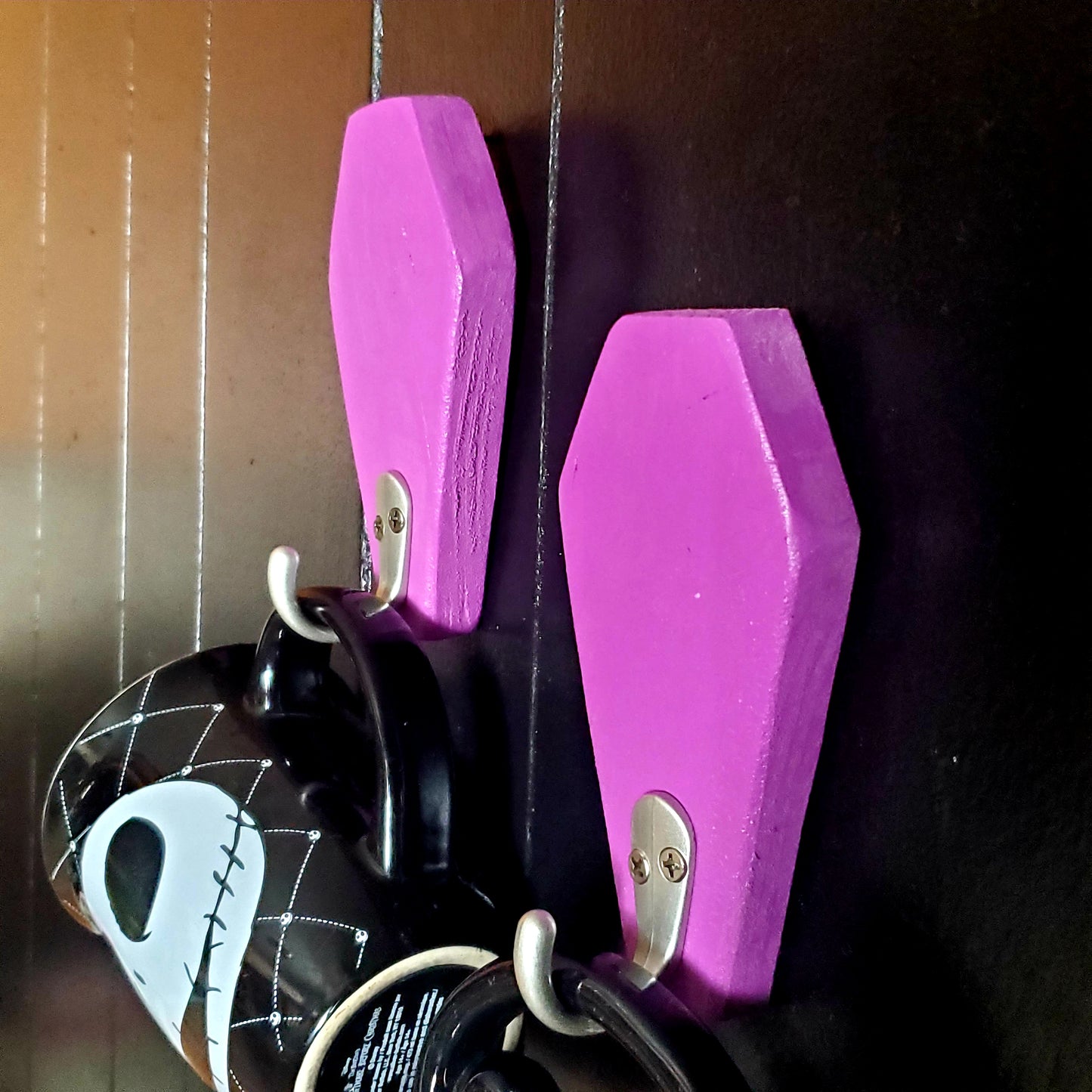 Gothic Coffin Wall Hooks