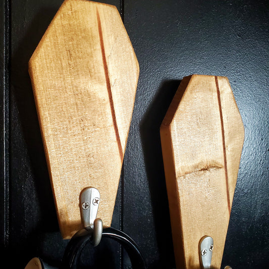 Woodland Coffin Wall Hooks