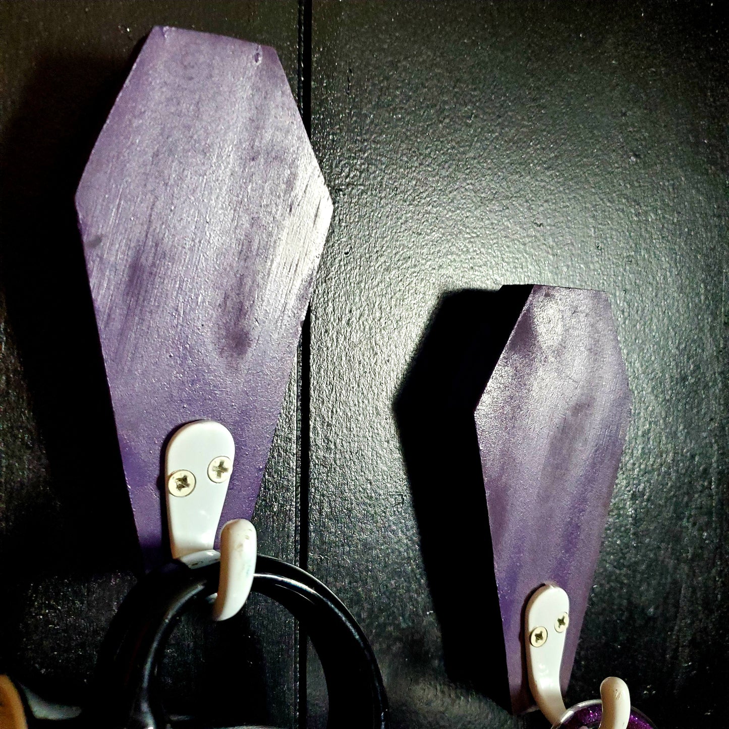 Halloween Coffin Wall Hooks