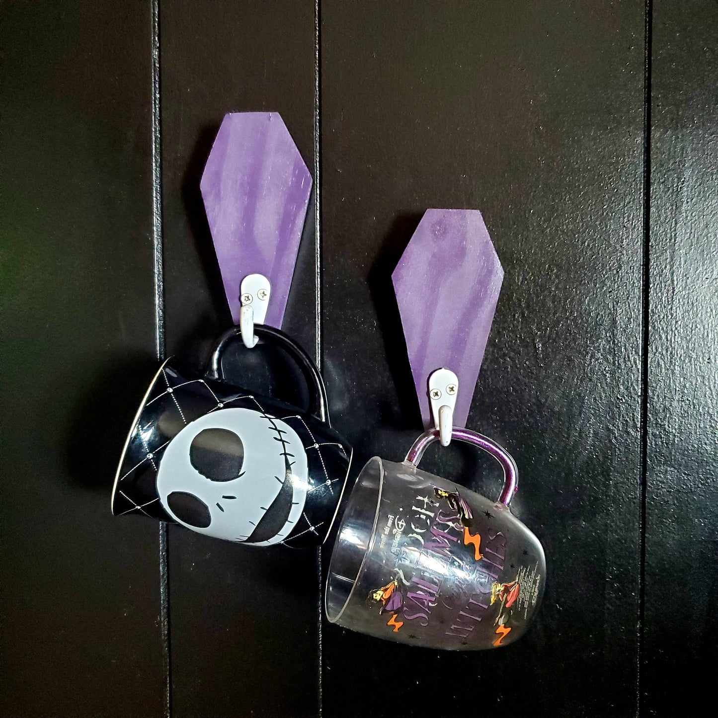 Halloween Coffin Wall Hooks