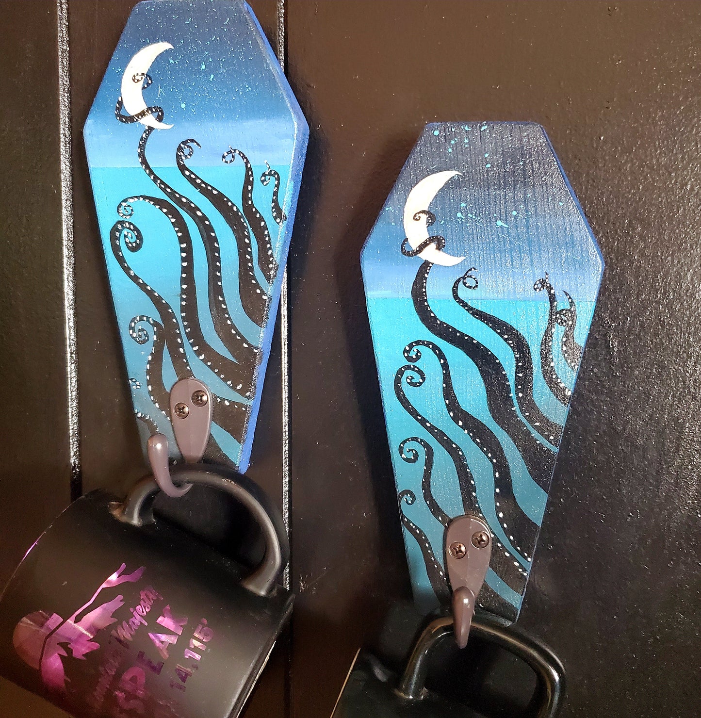 Kraken Coffin Towel/Cup Holders