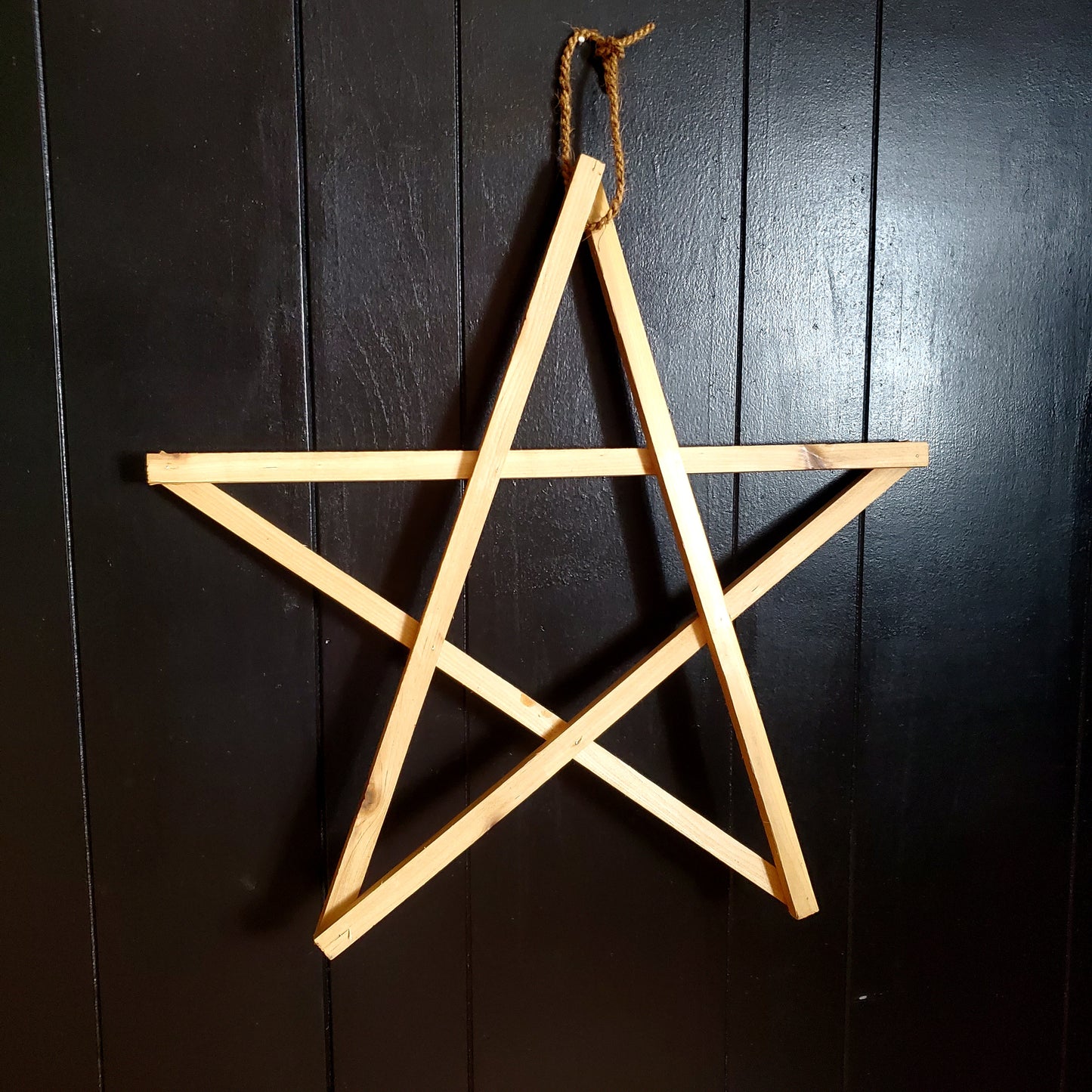 Wood Star Door Hanger Wreath Form