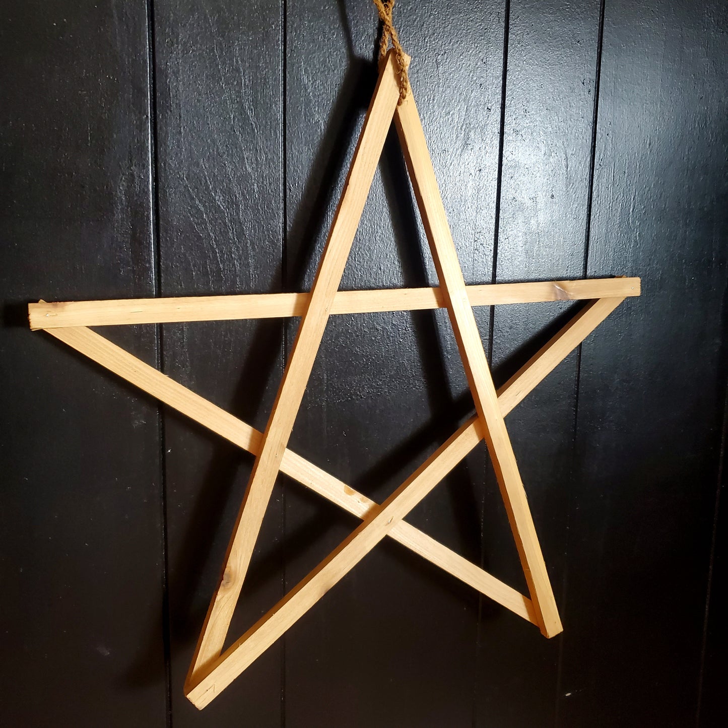 Wood Star Door Hanger Wreath Form