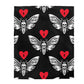 Death Moth Velveteen Plush Blanket