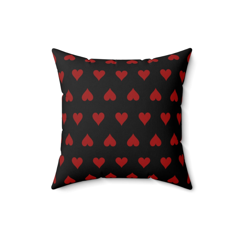 Voodoo Doll Valentines Day Throw Pillow