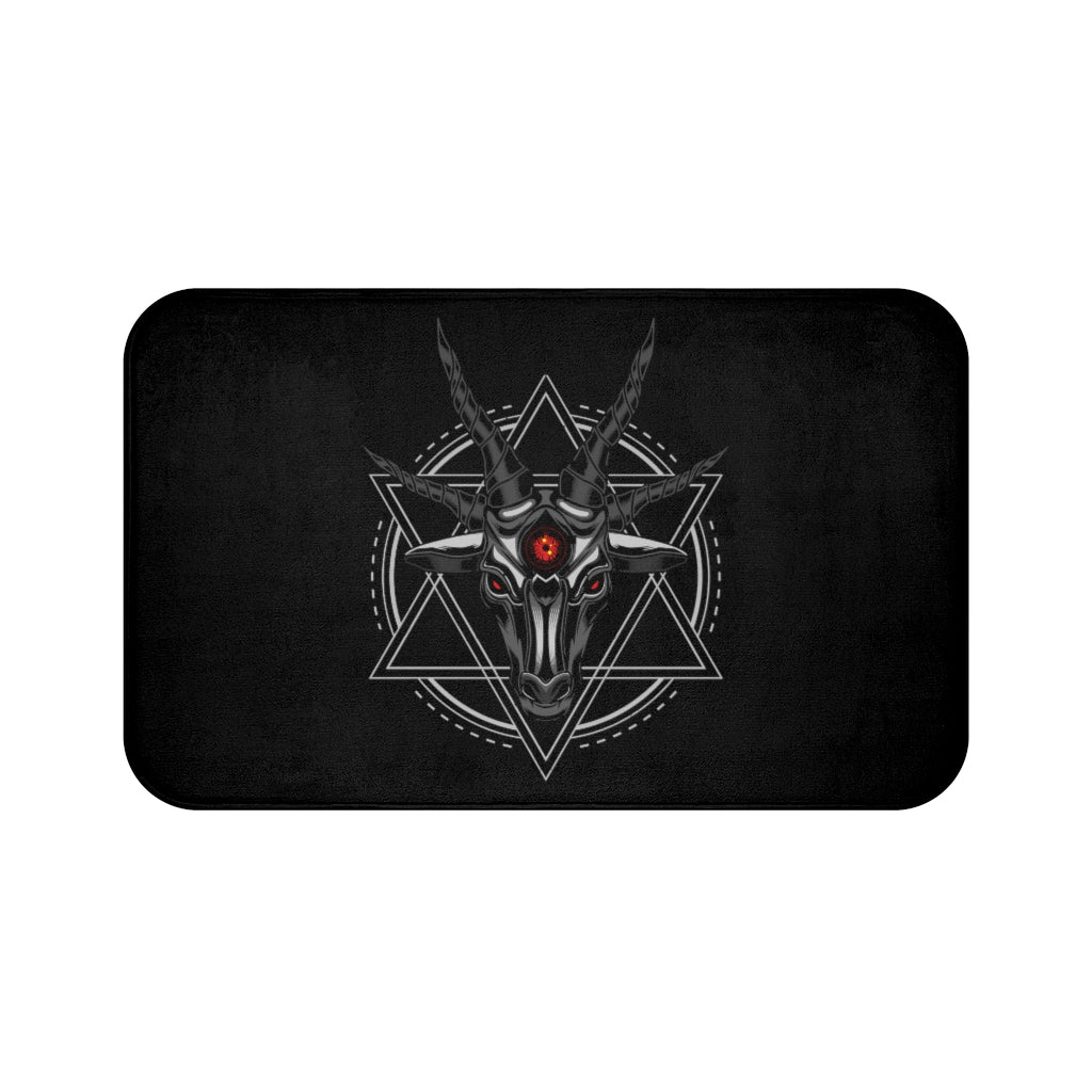 Baphomet Occult Bath Mat