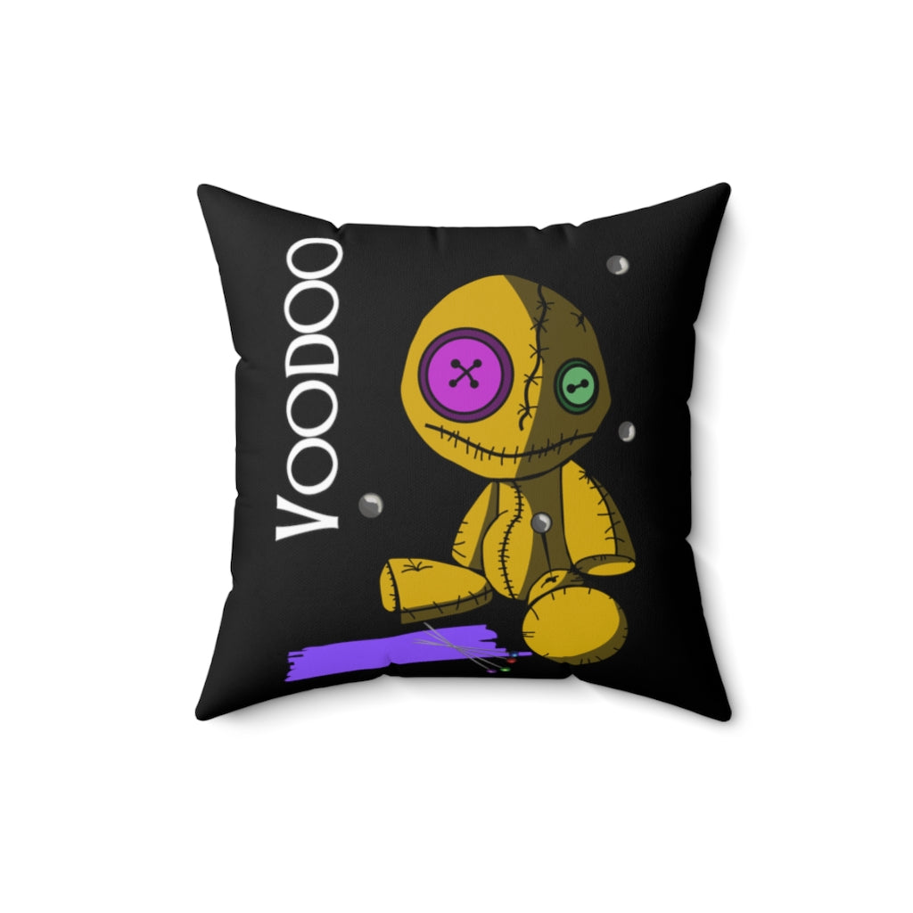 Voodoo Doll Throw Pillow