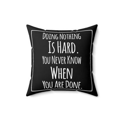 Funny Dad Joke Meme Quote Throw Pillow