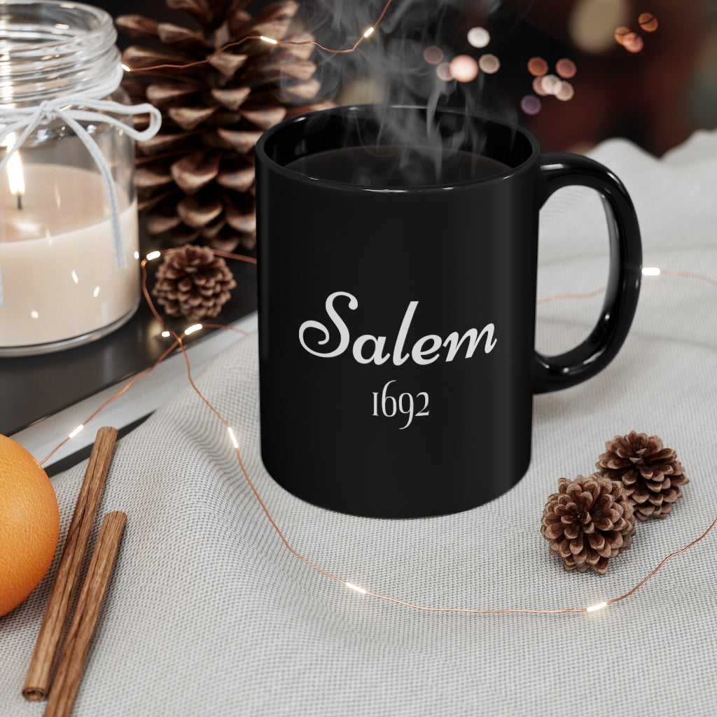 Salem 1692 Black Gothic Witches Coffee Cup