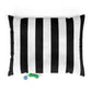 Gothic Beetlejuice Striped Pet Bed