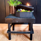 Small Black Altar Stool Plant Stand