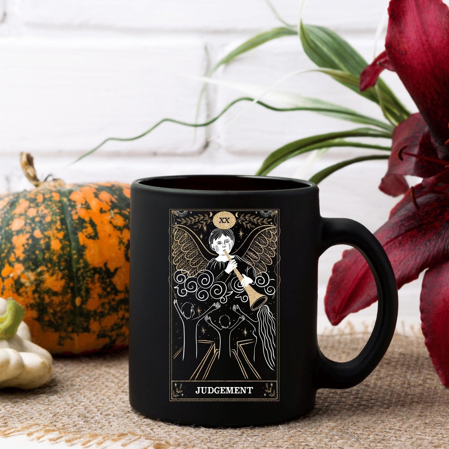 Judgement Tarot Card Coffee Cup