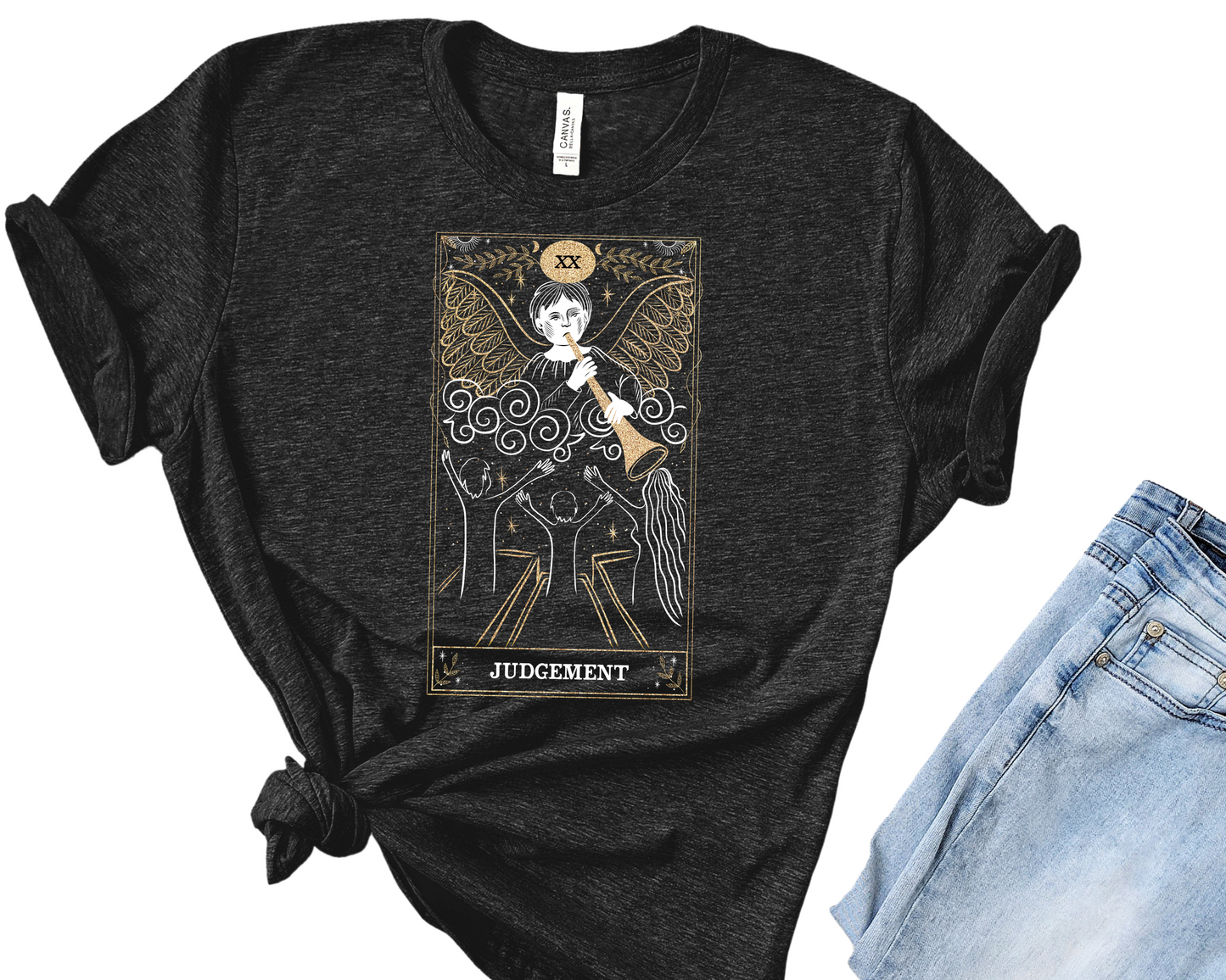 Judgement Tarot Card Ladies T-Shirt