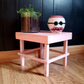 Light Pink Wood Plant Stand