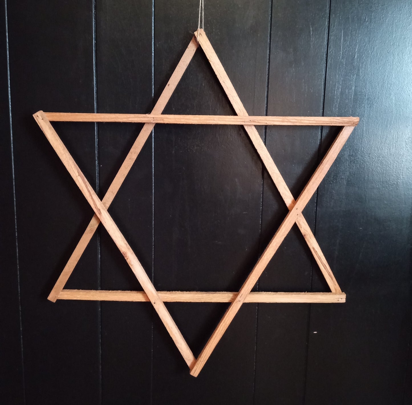 Star of David Wood Frame