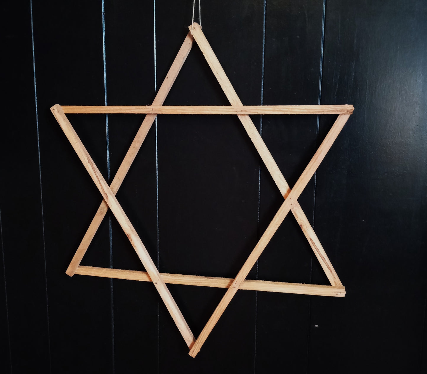 Star of David Wood Frame