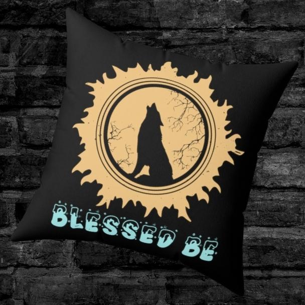 Blessed Be Throw Pillow