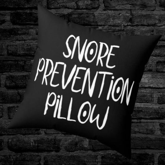 Snore Prevention Pillow Throw Pillow