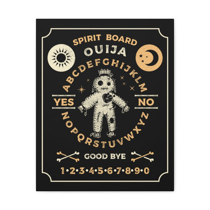 Ouija Board Voodoo Occult Hanging Canvas