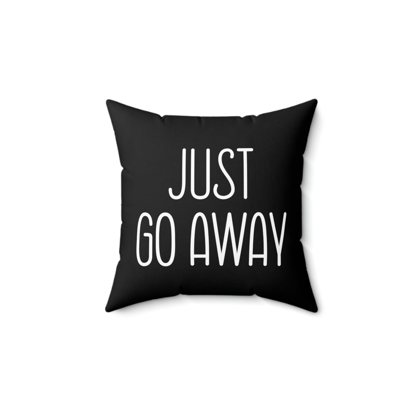 Just Go Away Introvert Throw Pillow