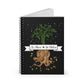 As Above So Below Witchy Spiral Notebook