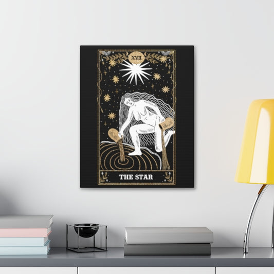 Celestial 'The Star' Tarot Card Wall Decor