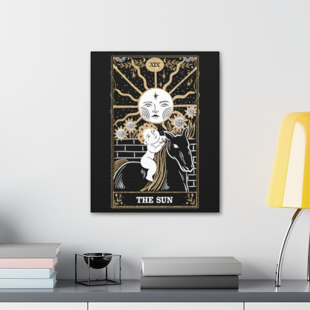 Celestial The Sun Tarot Card Wall Decor