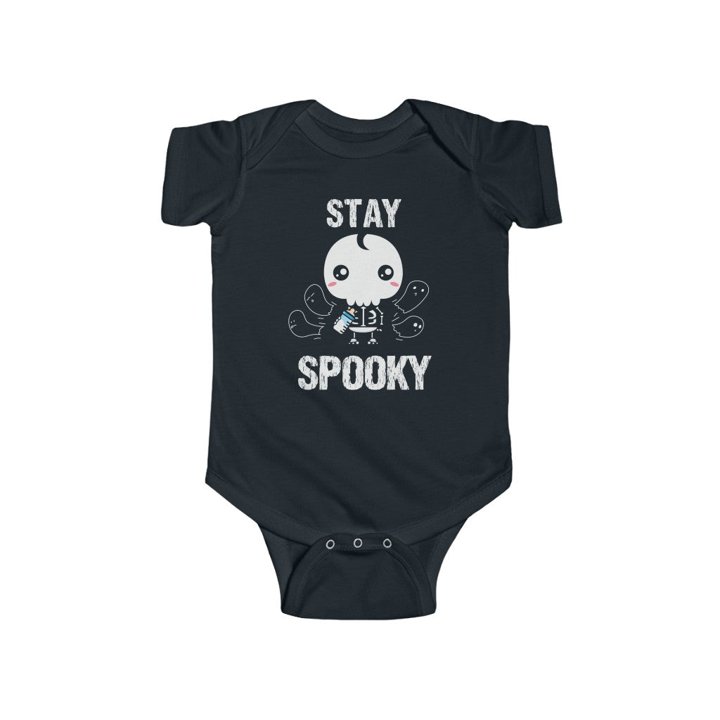 Stay Spooky Funny Gothic Infant Bodysuit