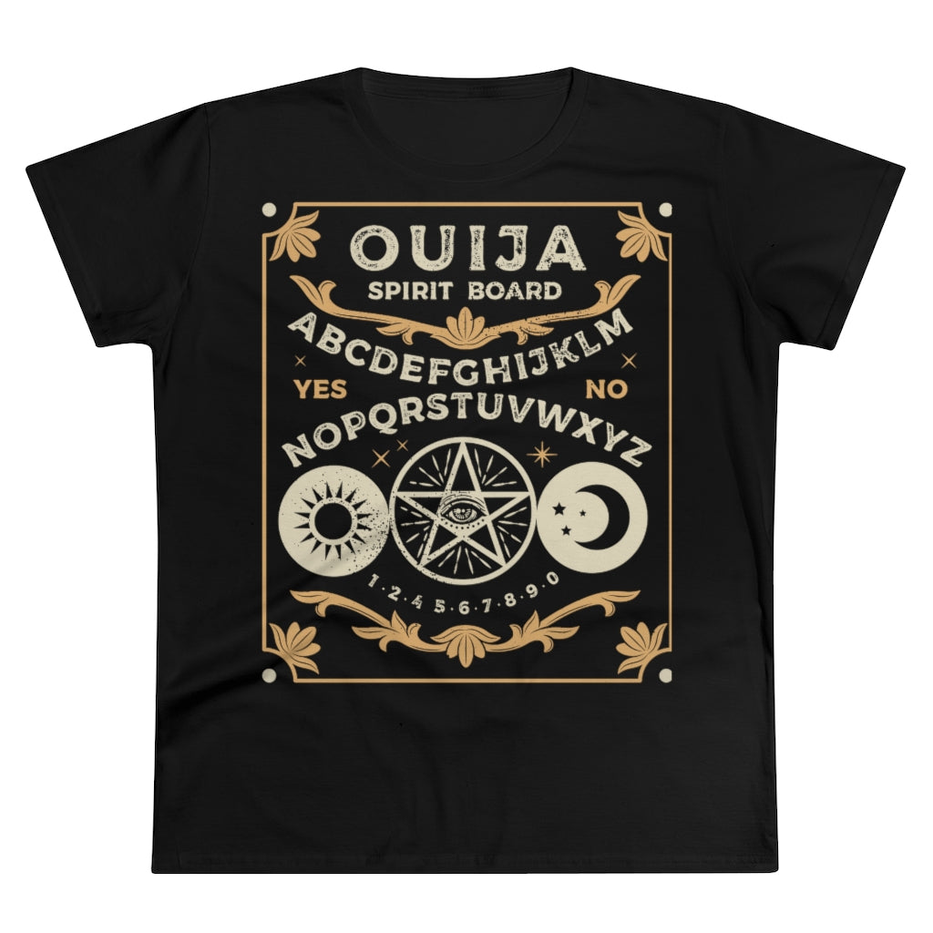 Ouija Board Gothic Occult Ladies T-Shirt