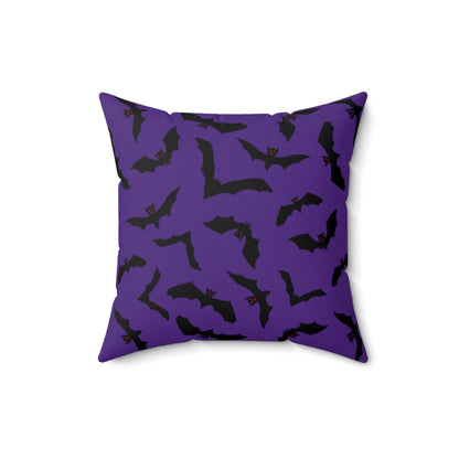 Halloween Throw Pillow/ Gothic Medieval Spooky Apothecary Purple