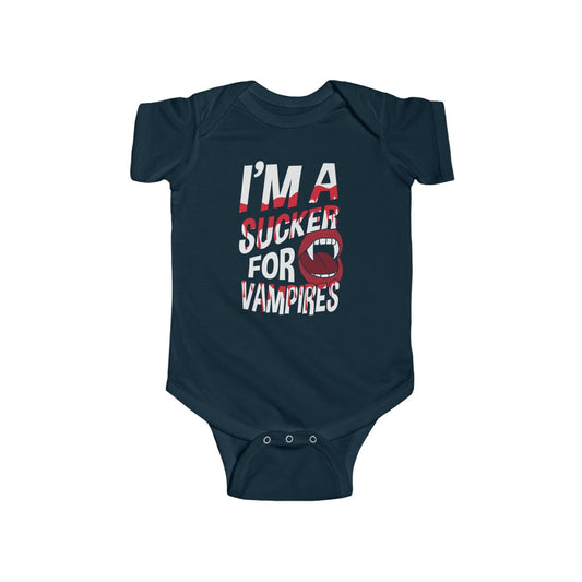 Sucker for Vampires Gothic Infant Bodysuit